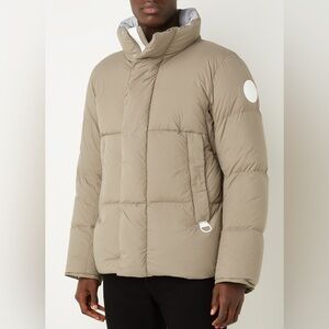 CANADA GOOSE Tan Everett Puffer Jacket Sz: Large Northwood Khaki